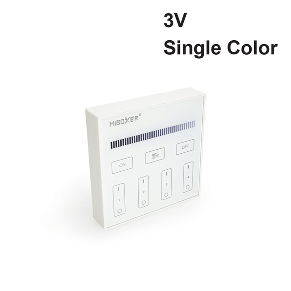 Mi-Light B1 4-Zone Single Color Brightness Dimming Smart Touch Panel Remote Controller