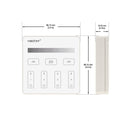 Mi-Light B1 4-Zone Single Color Brightness Dimming Smart Touch Panel Remote Controller