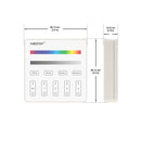 Mi-Light B3 4-Zone RGB RGBW Smart Touch Panel Remote Controller