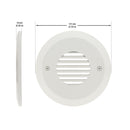 ALED-RD05HV Round Gang LED Step light, 100-240V 2.5W 3000K(Warm White) - ledlightsandparts