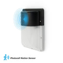 LED Wall Pack Light with Photocell 13W 5000K(Daylight) - ledlightsandparts