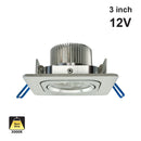 LED Ceiling Light Type7, 12V 3W 3000K(Warm White)