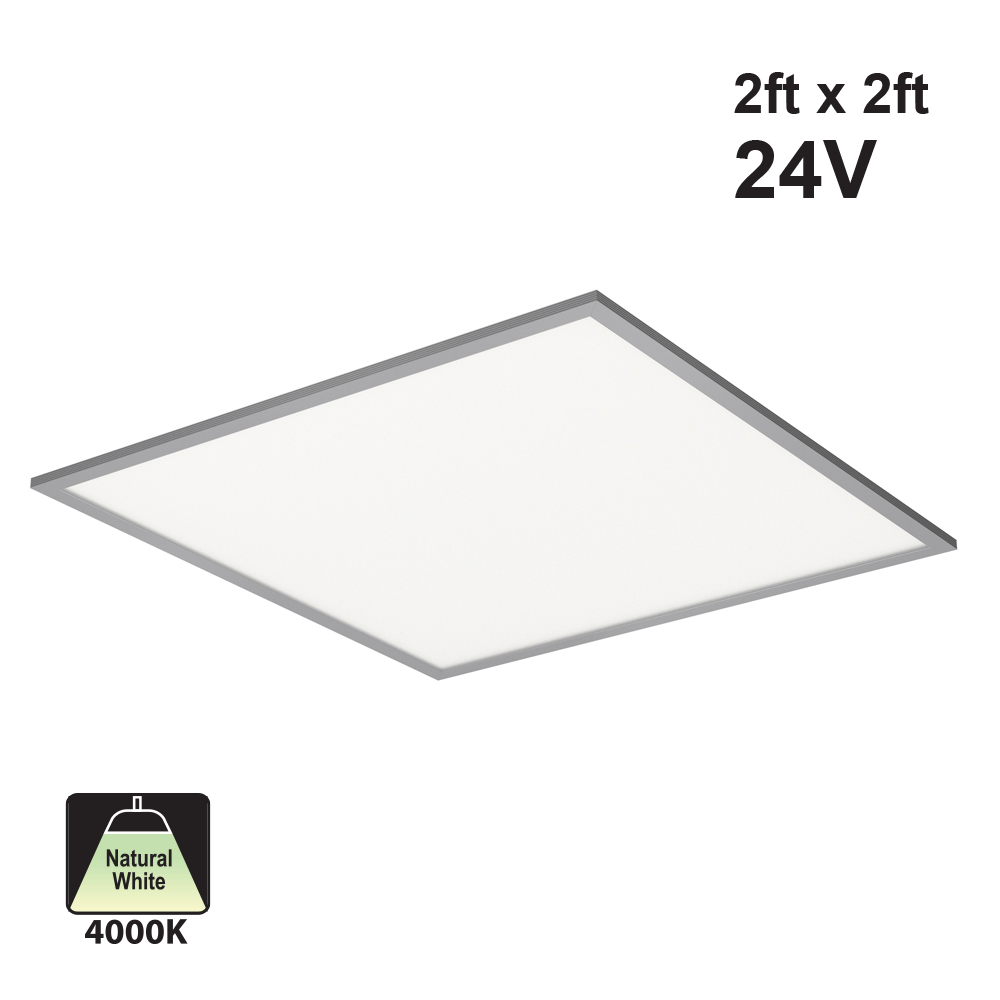 2ft x 2ft 24V LED Panel Light 36W 4000K(Natural White)