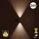 D7AB0237 LED Wall Light Up Down, 24V 6W 3000K(Warm White)