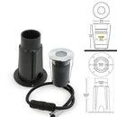 B2WDR0157A Round Recessed LED Inground Light, 24V 2.5W 3000K(Warm White)