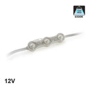 LED Backlighting for sign, 2835 12V 3 LEDs, 6500K (Pack of 50)