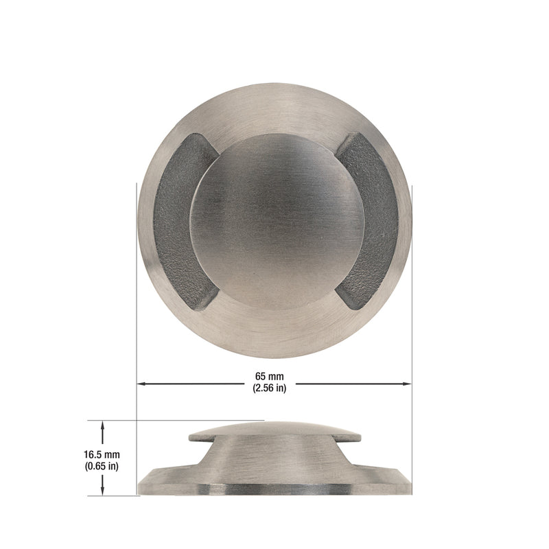 UL-1021-0300-A-C2 LED Deck And Wall Light, 24V 3W Two way Light
