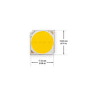 Constant Voltage COB LED Module 12V 3W 3500K(Mid-Warm White), lightsandparts
