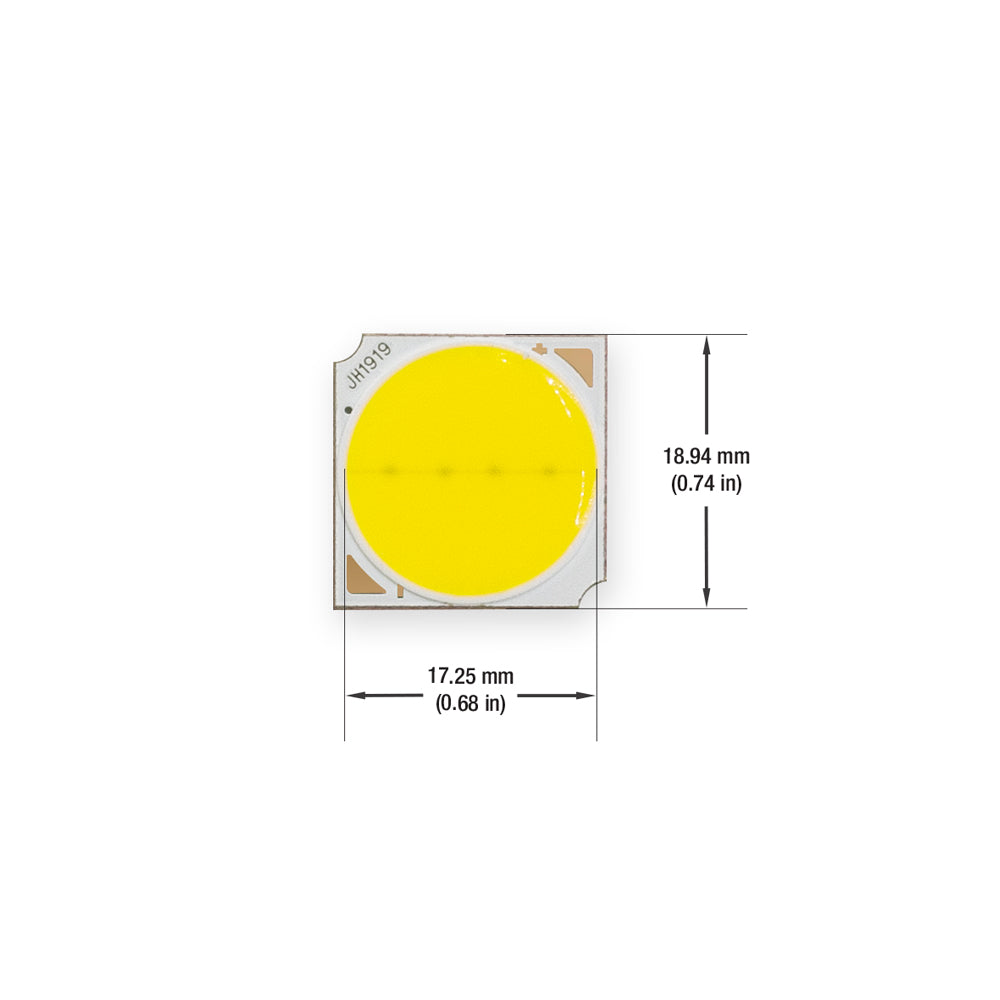 Led Lighting Cob Engine Module Constant Voltage COB LED Module 12V 3W 5000K(Daylight)