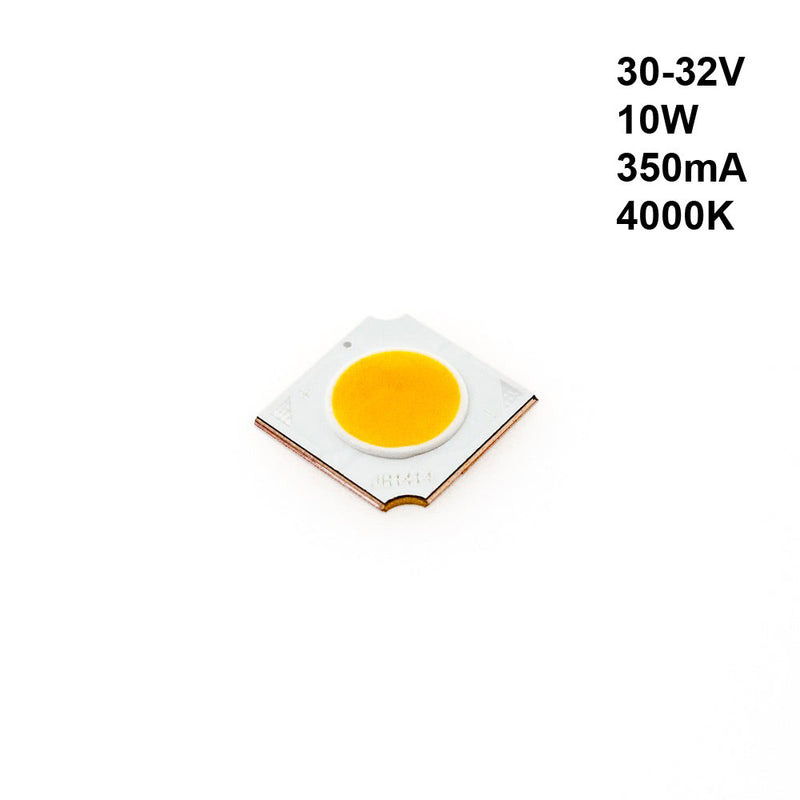 Constant Current COB LED, 350mA 10W 30-32V 4000K(Natural White)