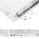 2ft x 4ft LED Panel 120V Dimmable LED Backlit Panel Light 0-10V dimming  3CCT