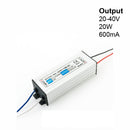 BX20W Constant Current LED Driver, 12-24V 20W 600ma - ledlightsandparts