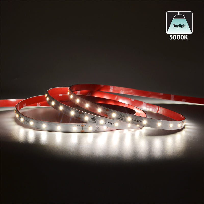 20M(65.6ft) Indoor LED Strip L2835, 24V 1.5(w/ft) 152(Lm/ft) 60(LEDs/m) CCT(2.7K, 3K, 3.5K, 4K, 5K, 6K) - ledlightsandparts