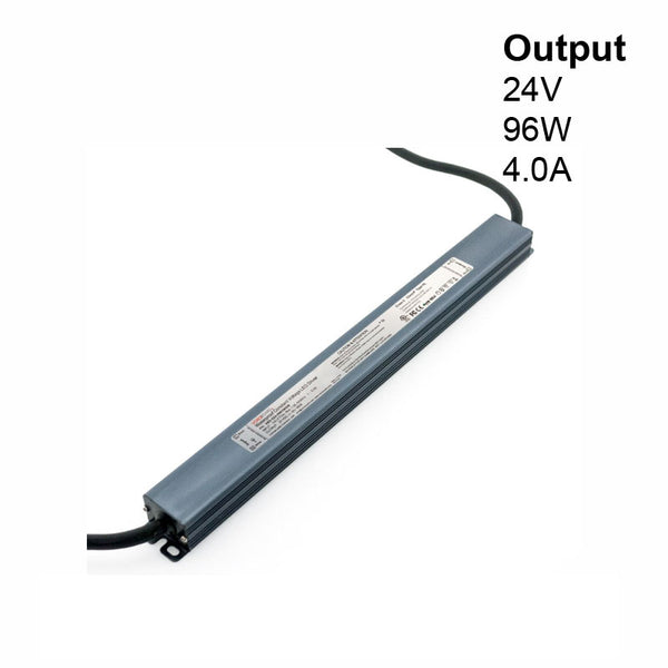 Super Slim VBD-024-096VWSW Non-Dimmable LED Driver, 24V 4A 96W
