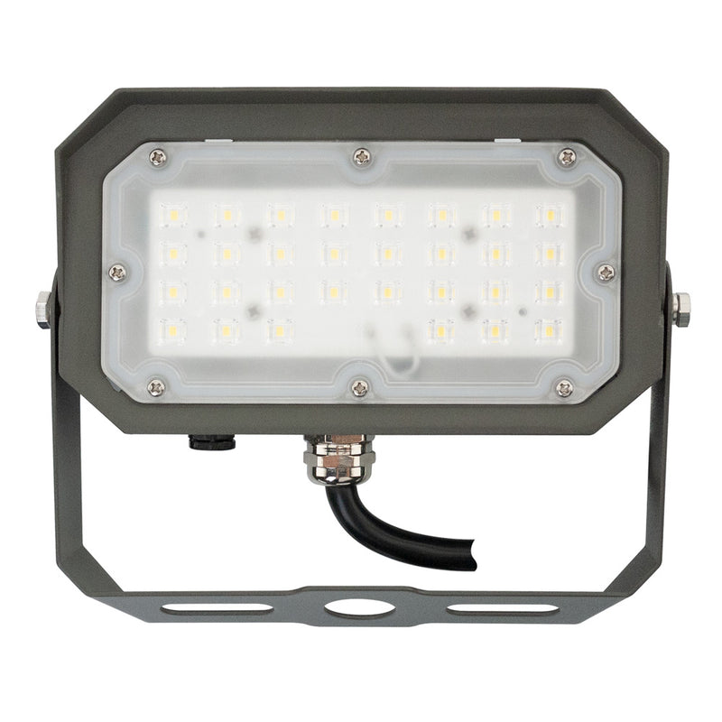 LED Outdoor Flood Light Dimmable 30 Watt 120V AC With Photocell - ledlightsandparts