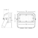 LED Outdoor Flood Light Dimmable 30 Watt 120V AC With Photocell - ledlightsandparts