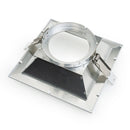 6 inch Commercial Recessed LED Downlight / Ceiling Light Reflector Square Trim, 120-347V 20W, gekpower