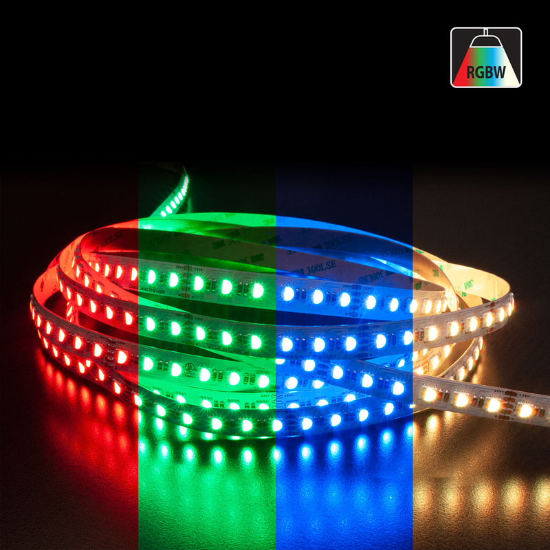 4M(13.1ft) Color changing LED Strip 5050, 24V 5.5(w/ft) 96(LEDs/m) RGB+3.2K - ledlightsandparts