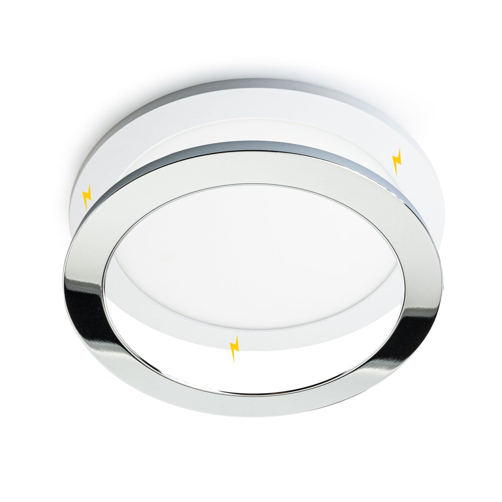 8 Inch Rond Light 8 inch Round Dimmable Recessed LED Downlight / Ceiling Light