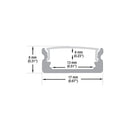 Type 14, Linear Architectural LED Aluminum channel, 3Meters (118inches)