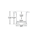 Type 18 Linear Aluminum LED Channel for LED Strips 3Meters(7.8ft)