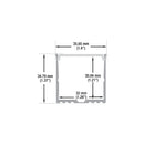 Type 23, Linear Architectural LED Aluminum channel, 3Meters (118inches)