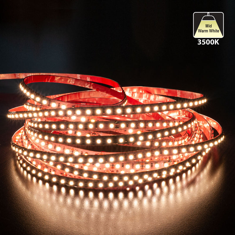 10M(32.8ft) Indoor LED Strip 35285, 12V 3(w/ft) 255-290(Lm/ft) 120(LEDs/m) CCT(2.7K, 3K, 3.5K, 4K, 5K) - ledlightsandparts