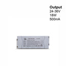 OTTIMA OTM-TD20 Constant Current LED Driver 500mA 24-36V 18W - ledlightsandparts