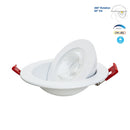 4 inch Floating Gimbal Recessed Multi Directional Dimmable light LED-4-S9W-5CCTWH-EFG, 120V 9W 5CCT - ledlightsandparts