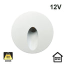 RD25-1W-3K-WH Round LED Step Light, 12V 1W 3000K(Warm White)