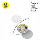2.4 inch Round Disc ZEGA LED Module PP-93012-L10, 120V 12W 3000K(Warm White)