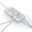 VBUN-25-12-W3K-X3-6CP 3x Plug-In White Round LED Cabinet Lights Kit, 12V 2.5W 3000K (Pack of 3), lightsandparts