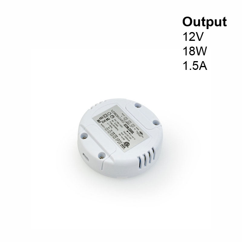 OTM-TD20 Constant Voltage LED Driver, 0-10V Dimming LED Driver 12V 18W
