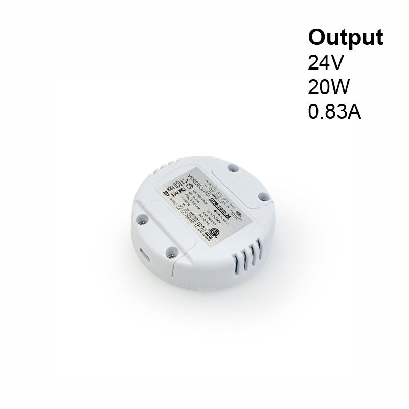OTM-TD20-24 Constant Voltage LED Driver, 24V 0.83A 20W 0-10V Dimmable