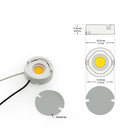 CBHT-42-30135-120V-30-G03 COB LED Module with GHH36135AC LED Holder, 120V 6W 3000K - ledlightsandparts