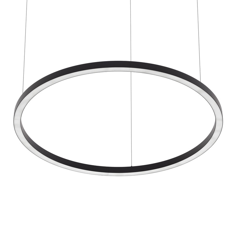 Type 45 Circle hanging Light Fixture Black, 60cm (23.6in)