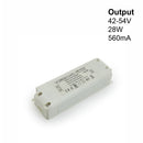 OTM-TD202800-560-28 Constant Current LED Driver, 560mA 42-54V 28W Dimmable - ledlightsandparts