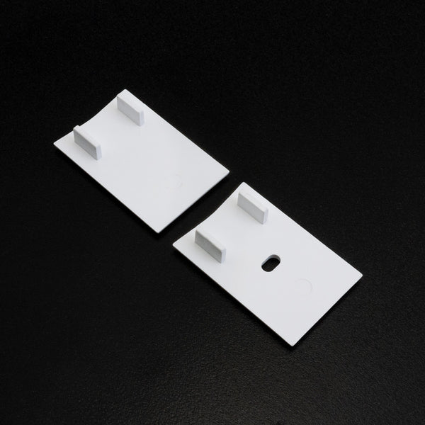 LED Channel Endcaps - Type 2 (1 Pairs)