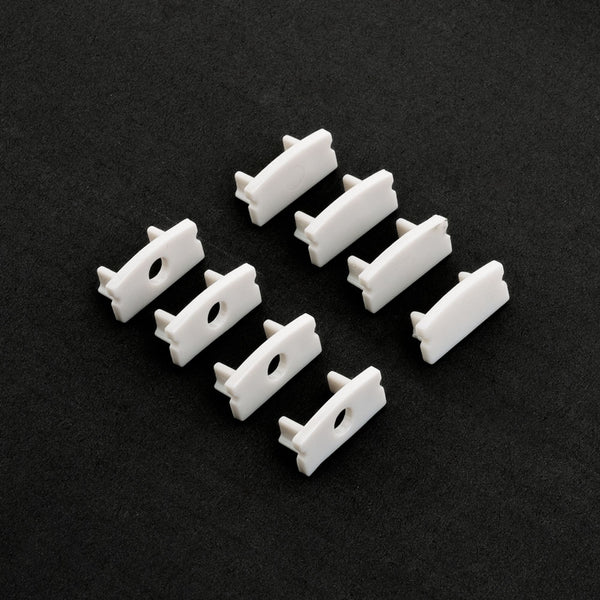 LED Channel Endcaps - Type 14 (4 Pairs)