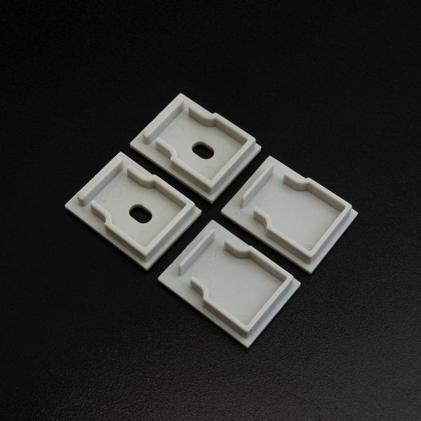 LED Channel Endcaps - Type 17 (2 Pairs)