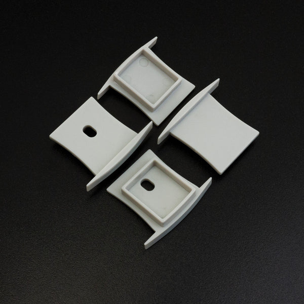 LED Channel Endcaps - Type 18 (2 Pairs)