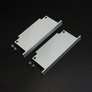 LED Channel Endcaps - Type 25 (1 Pairs)