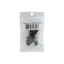 LED Channel Endcaps - Type 14 Black (4 Pairs)