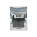 LED Channel Endcaps - Type 34C Black (2 Pairs)