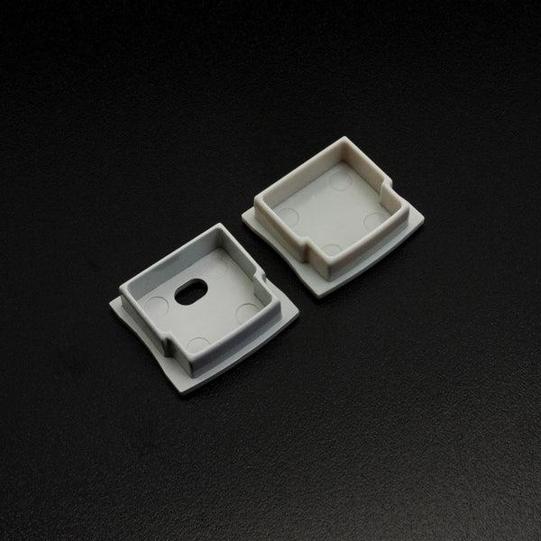 LED Channel Endcaps - Type 98 (1 Pair)