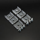 Type 12W, Waterproof Deep Surface Mount Aluminum Extrusion for LED Strips, 2.4Meters (94.4inches), lightsandparts