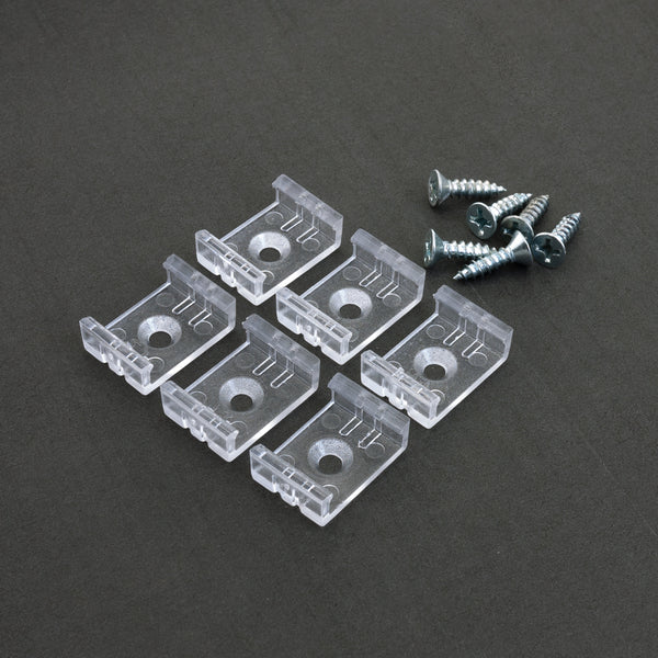 LED Channel Mounting Clips - Type 14 (6 PCs)