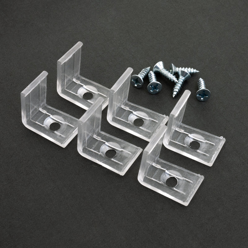 LED Channel Mounting Clips VBD-CLCH-C2 - Type 34A (6 PCs)