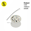 3 inch Round Disc LED Module DIS 03-012W-930-120-S3-Z1A, 120V 12W 3000K(Warm White), lightsandparts
