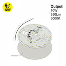 5 inch Round Disc LED Module DIS 05-010W-930-120-S3-Z1A, 120V 10W 3000K(Warm White), lightsandparts